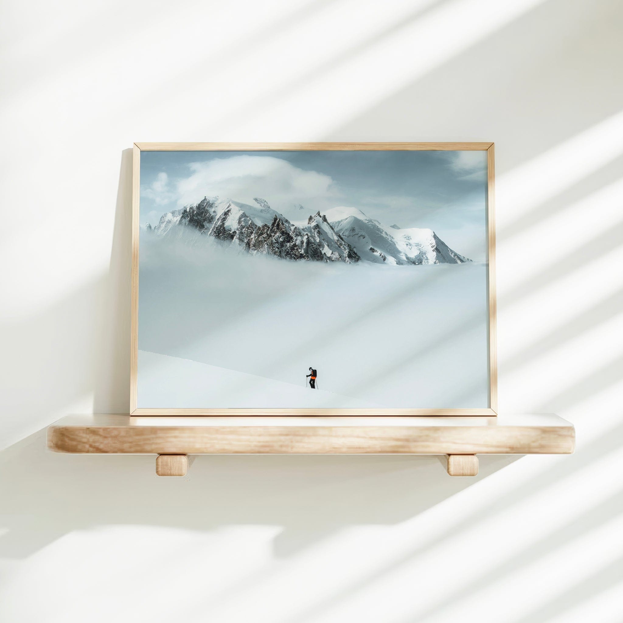 Ski Touring Mont Blanc Massif – Chamonix, France Chamonix Prints Landscape Orientation