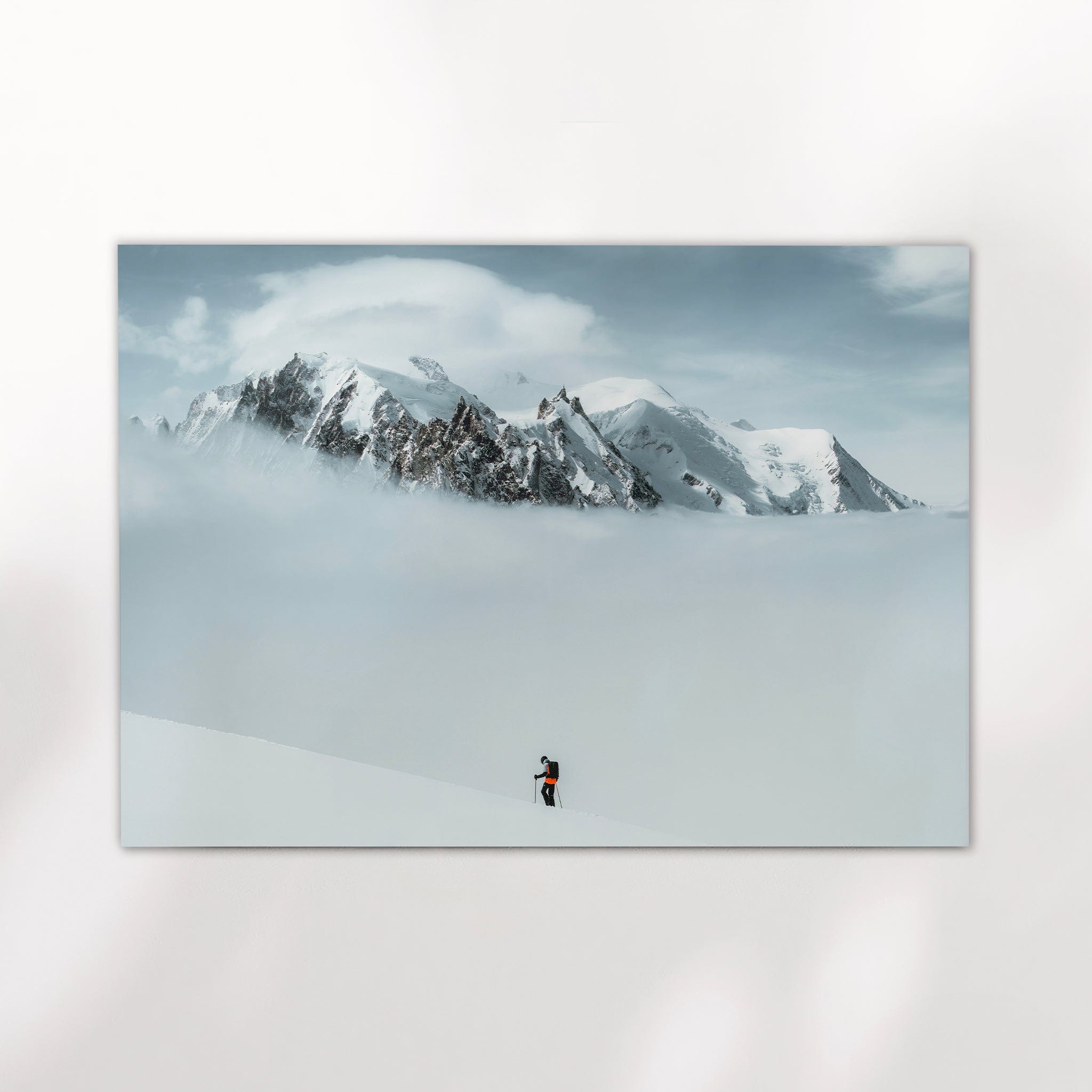 Ski Touring Mont Blanc Massif – Chamonix, France Chamonix Prints Landscape Orientation