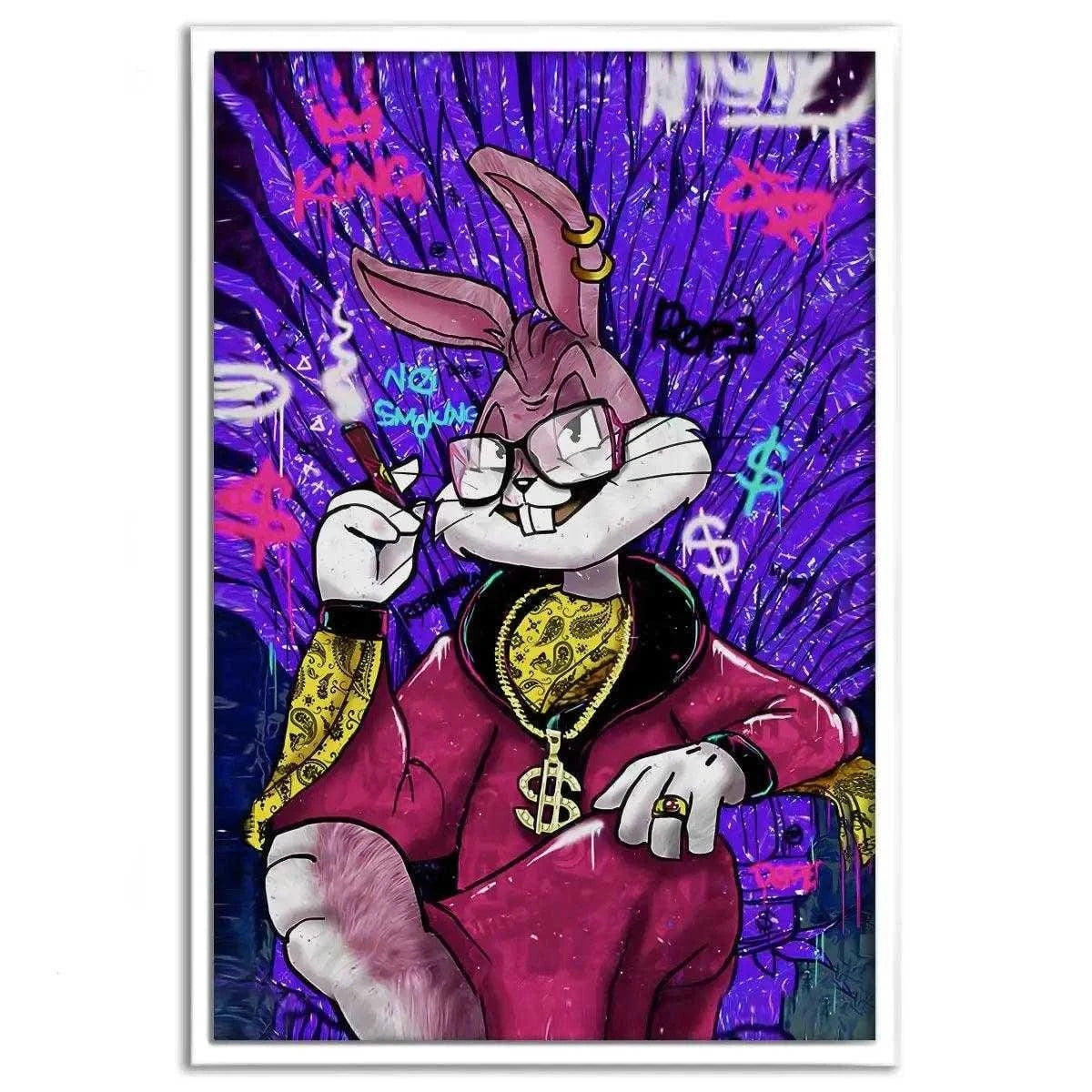 Smoking Bugs - Leinwandbild Pop Art SimpleCanvas Canvas