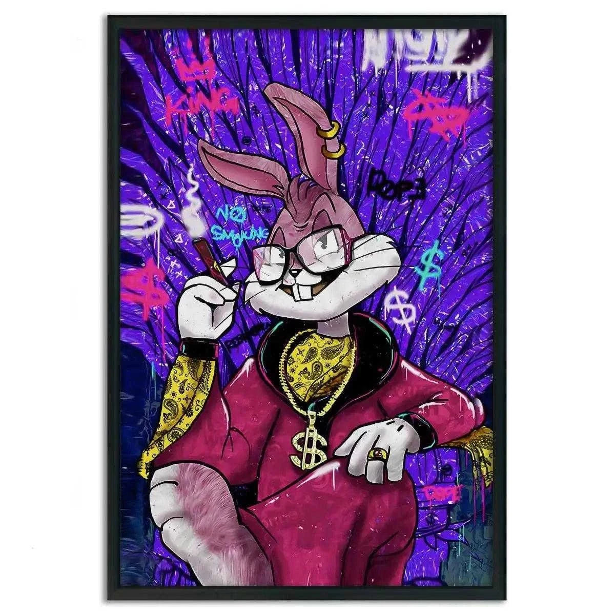 Smoking Bugs - Leinwandbild Pop Art SimpleCanvas Canvas