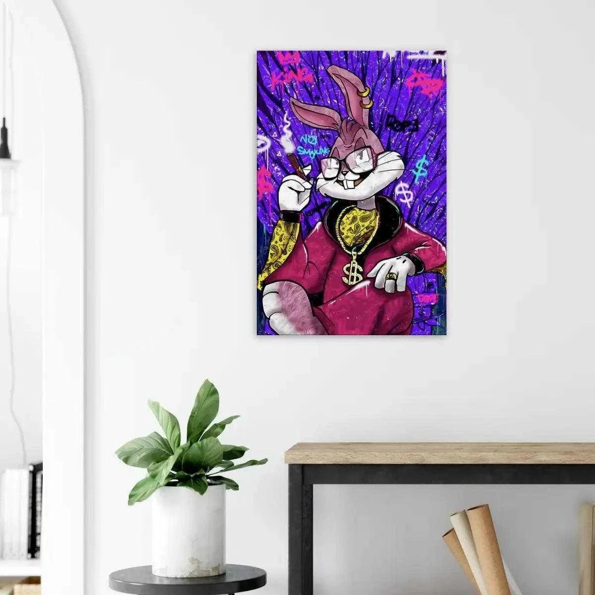 Smoking Bugs - Leinwandbild Pop Art SimpleCanvas Canvas