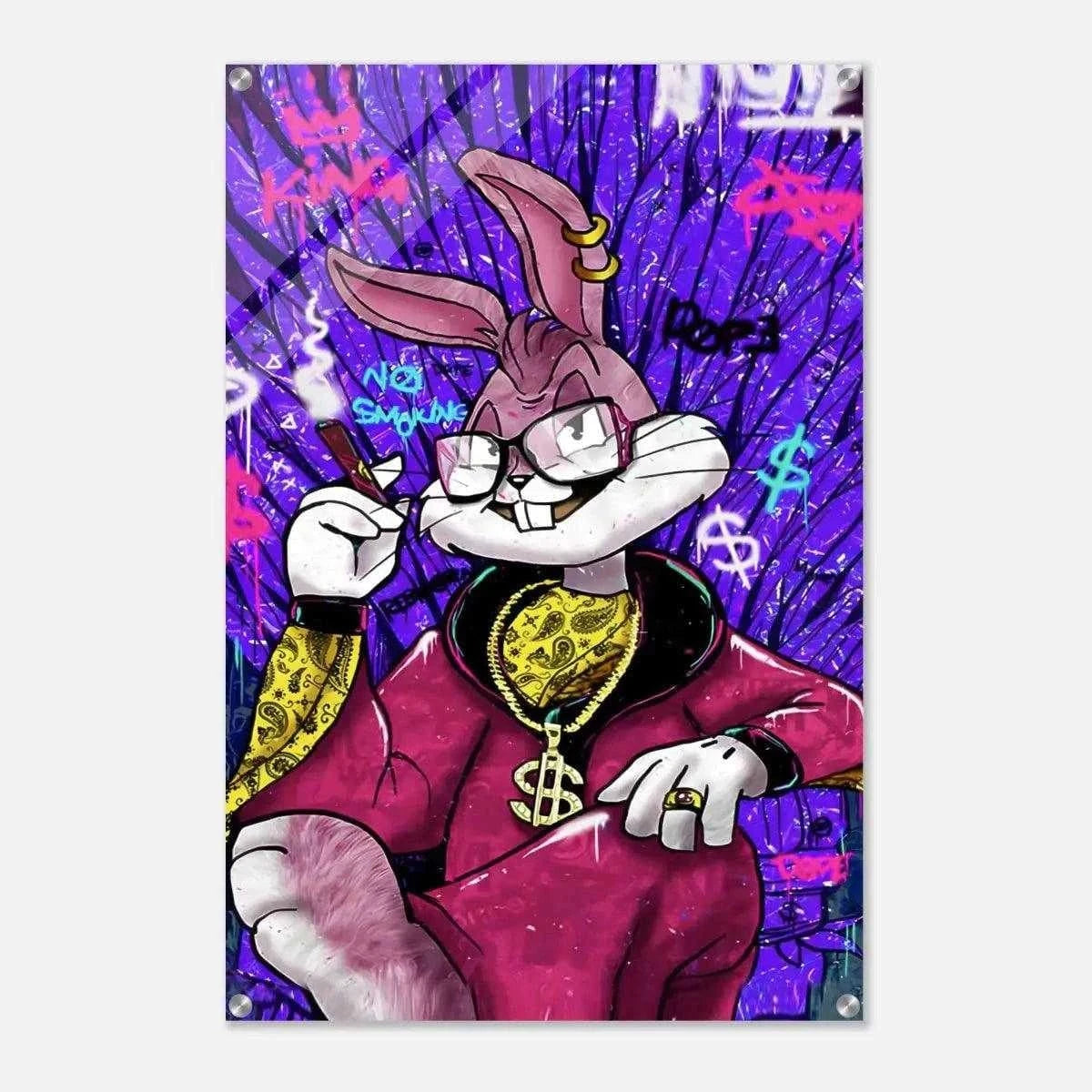 Smoking Bugs - Leinwandbild Pop Art SimpleCanvas Canvas