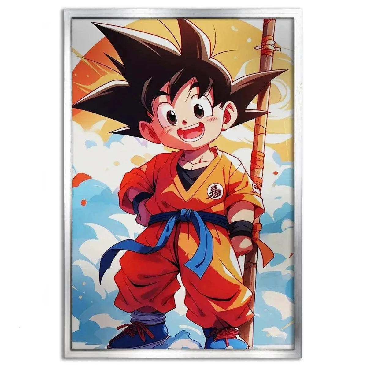Son Goku - Dragon Ball - Anime Leinwandbild SimpleCanvas Canvas