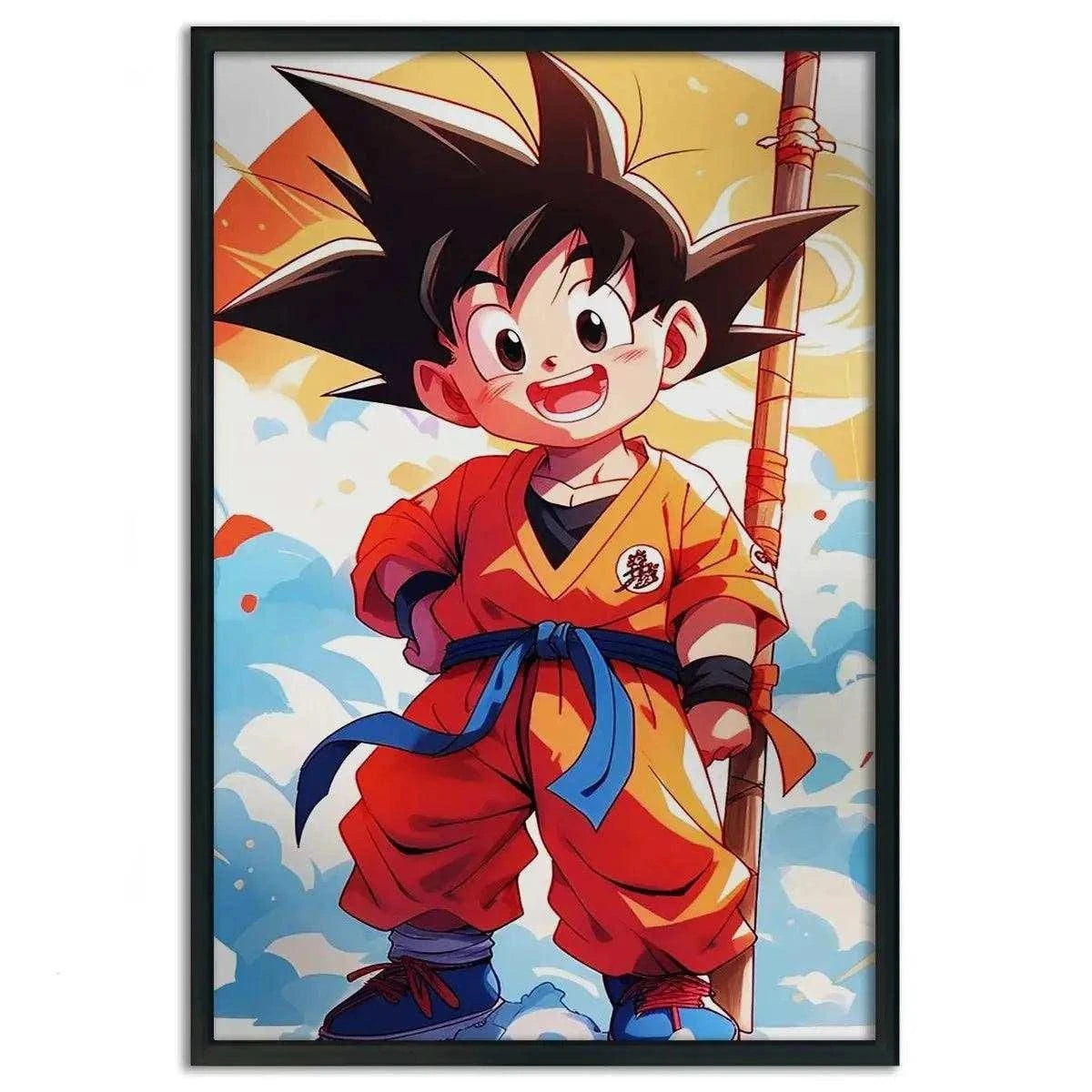 Son Goku - Dragon Ball - Anime Leinwandbild SimpleCanvas Canvas