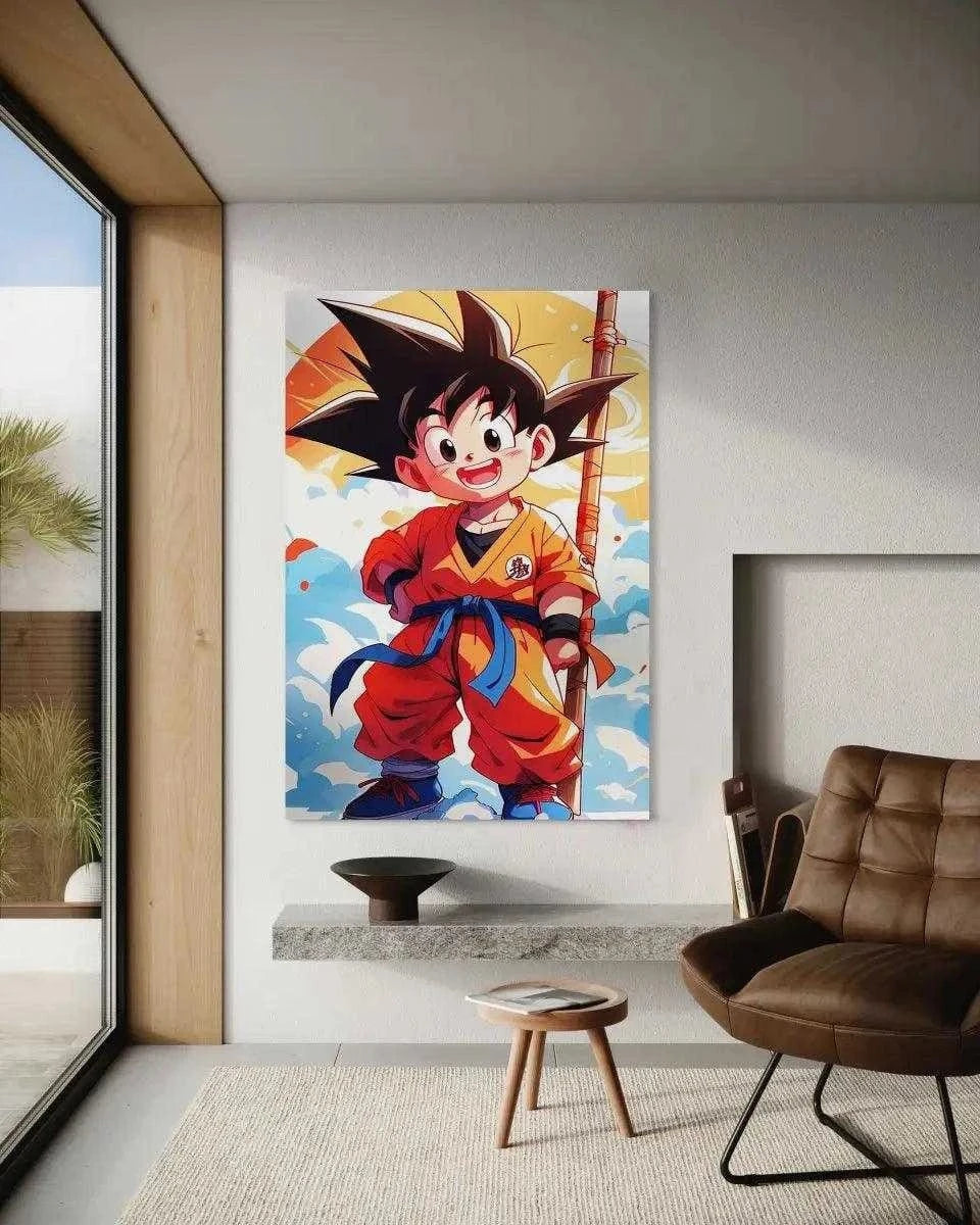 Son Goku - Dragon Ball - Anime Leinwandbild SimpleCanvas Canvas