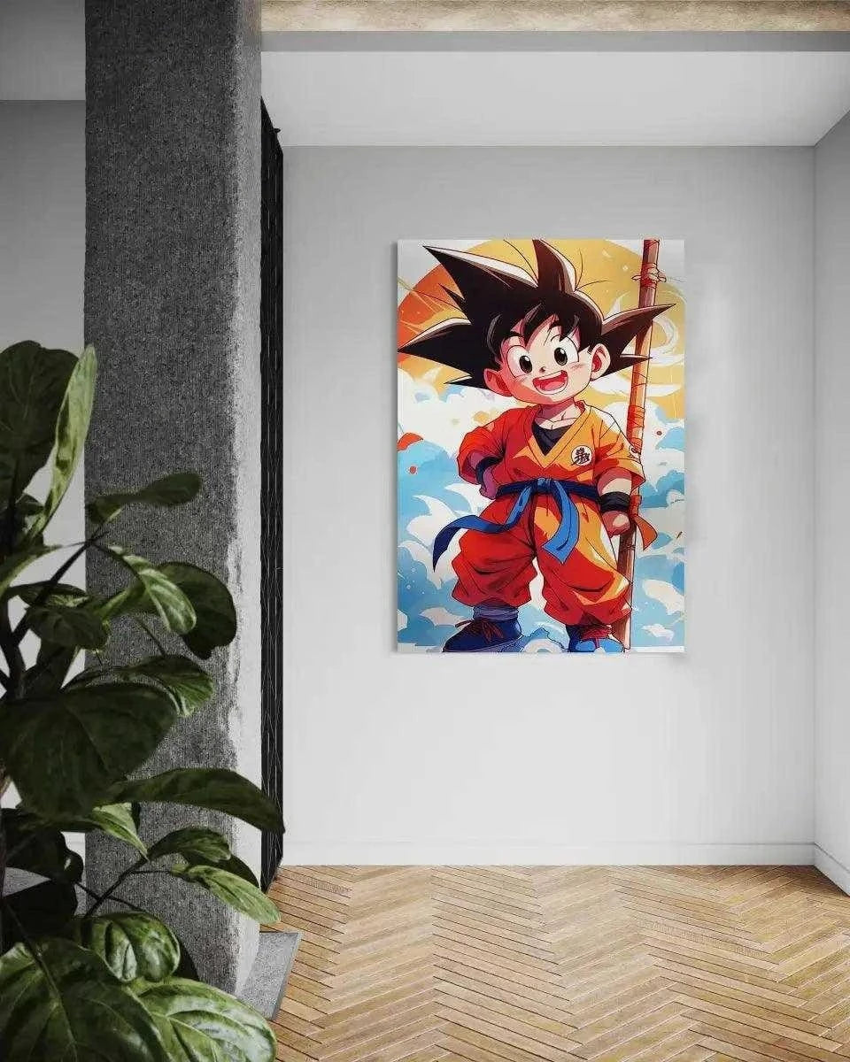 Son Goku - Dragon Ball - Anime Leinwandbild SimpleCanvas Canvas