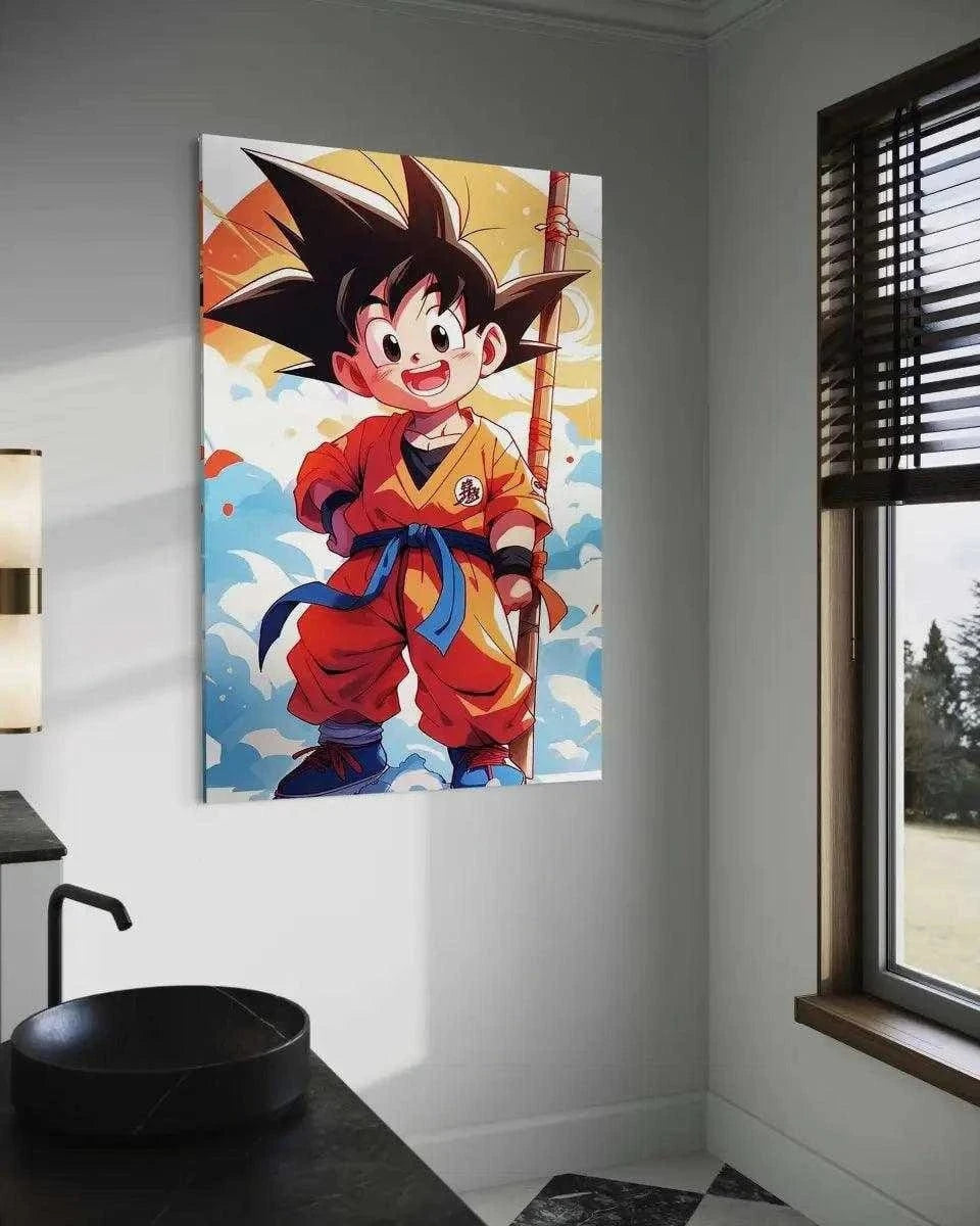Son Goku - Dragon Ball - Anime Leinwandbild SimpleCanvas Canvas