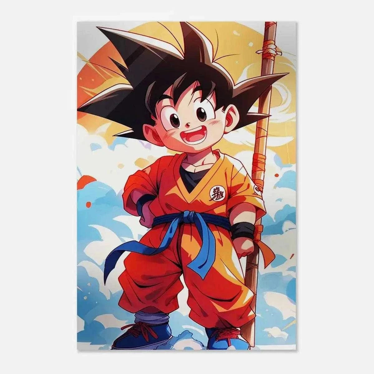 Son Goku - Dragon Ball - Anime Leinwandbild SimpleCanvas Canvas