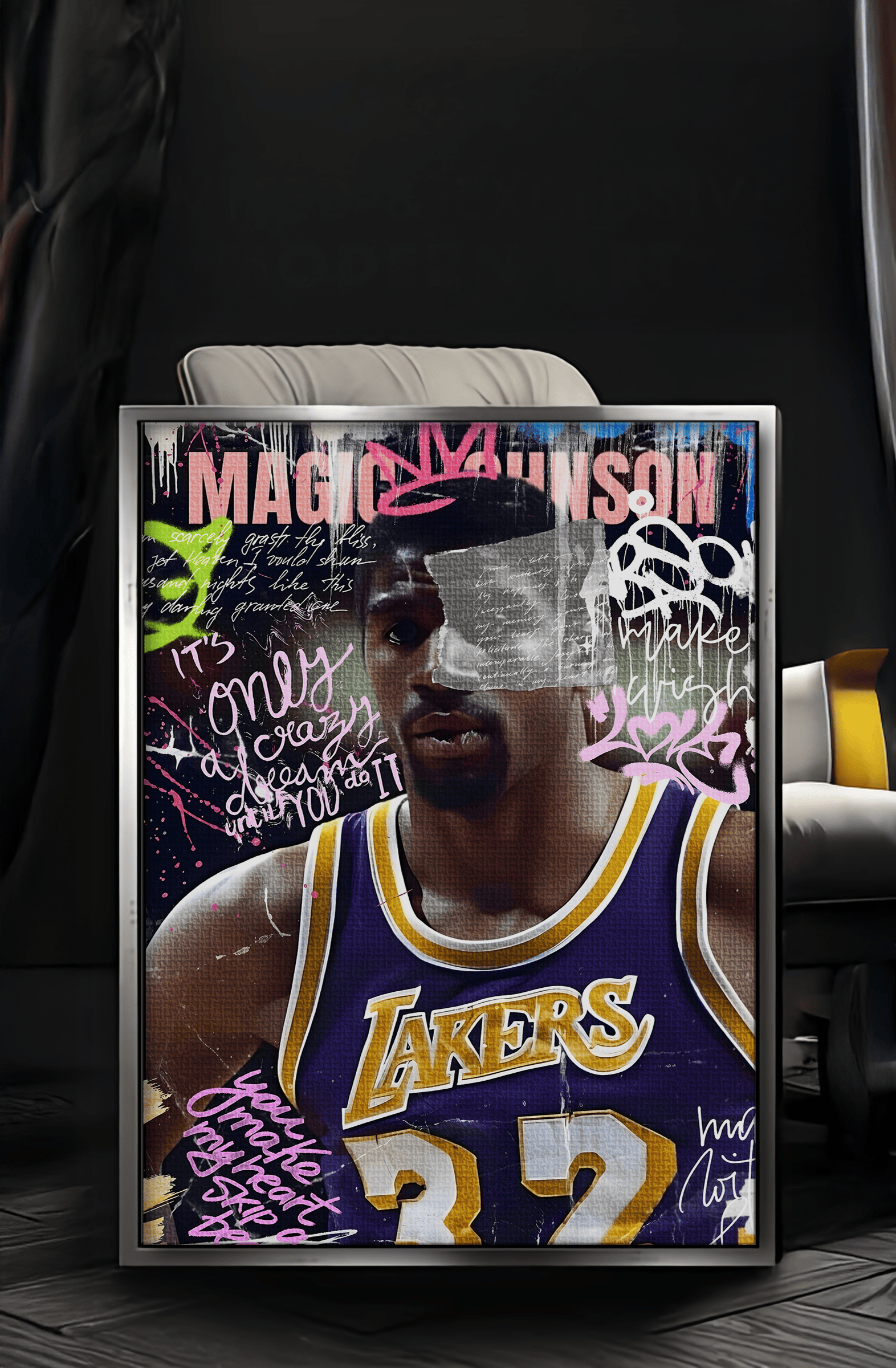 Talent never enough - Leinwandbild Pop Art/Street Art HeryKurni Canvas