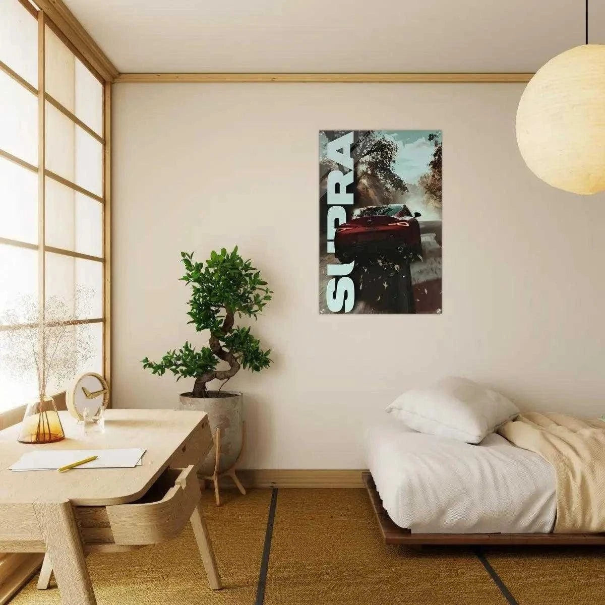 Toyota Supra - Auto Leinwandbild SimpleCanvas Canvas