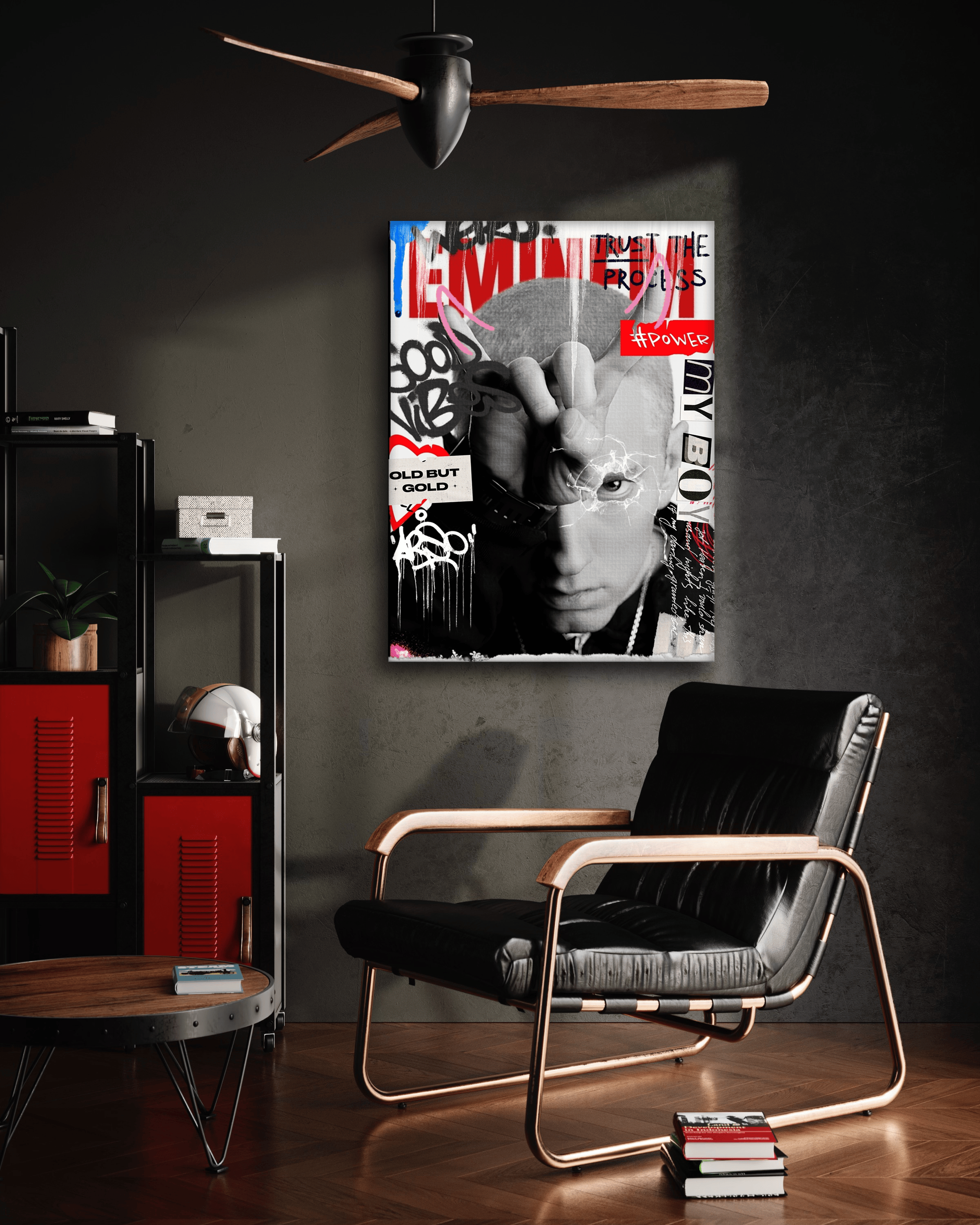 Trust the process - Leinwandbild Pop Art/Street Art HeryKurni Canvas