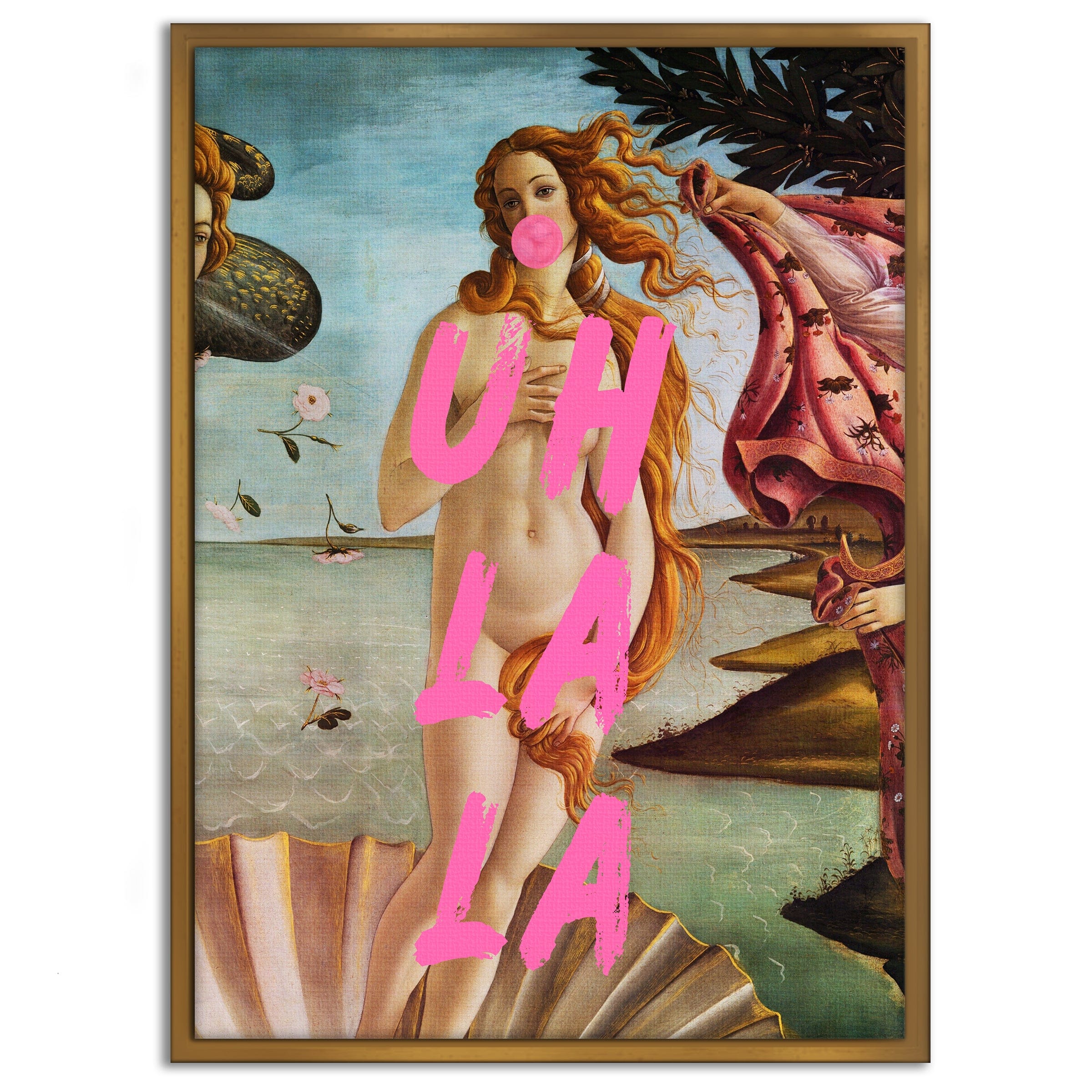 Uh la la - Leinwandbild Quotes SimpleCanvas Canvas