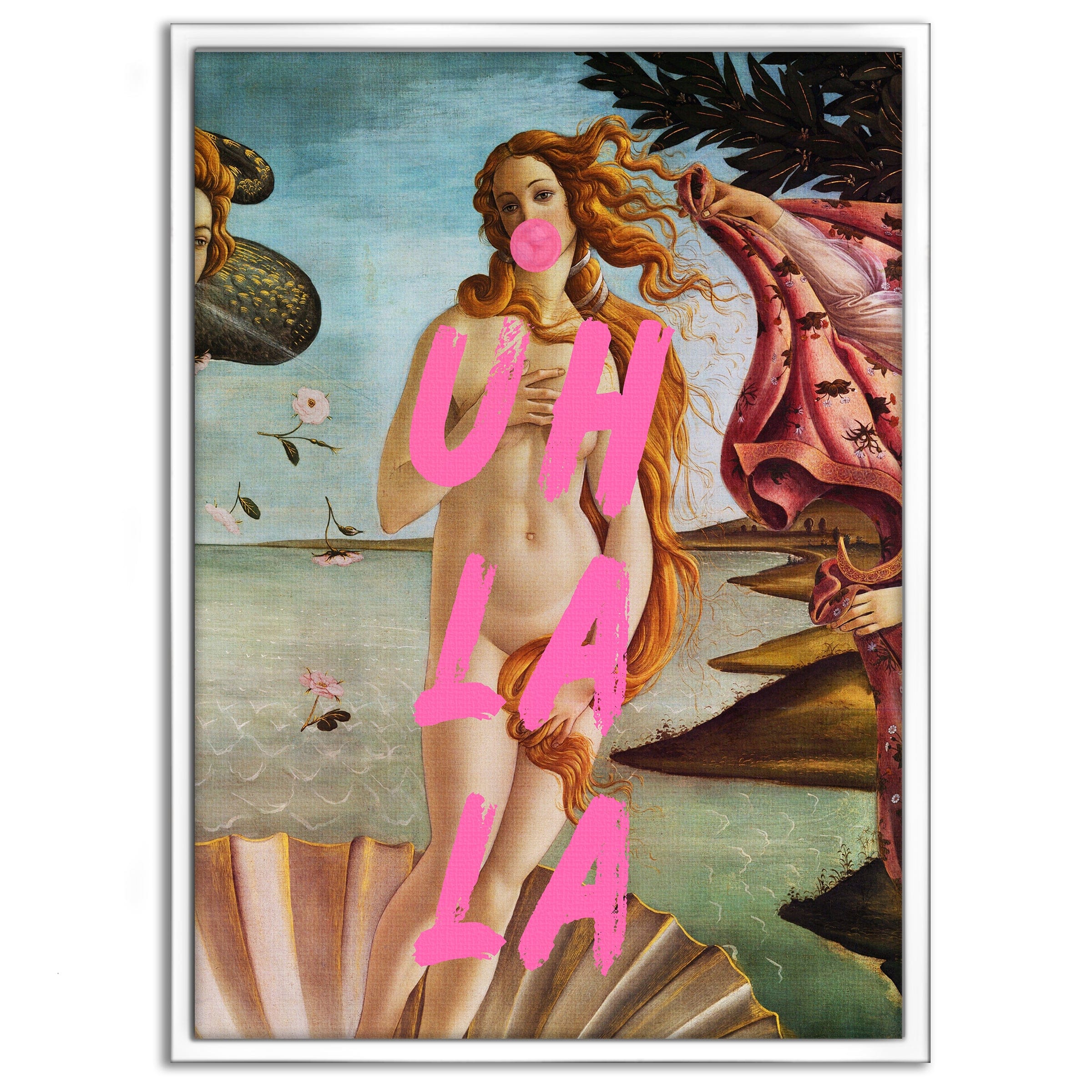 Uh la la - Leinwandbild Quotes SimpleCanvas Canvas