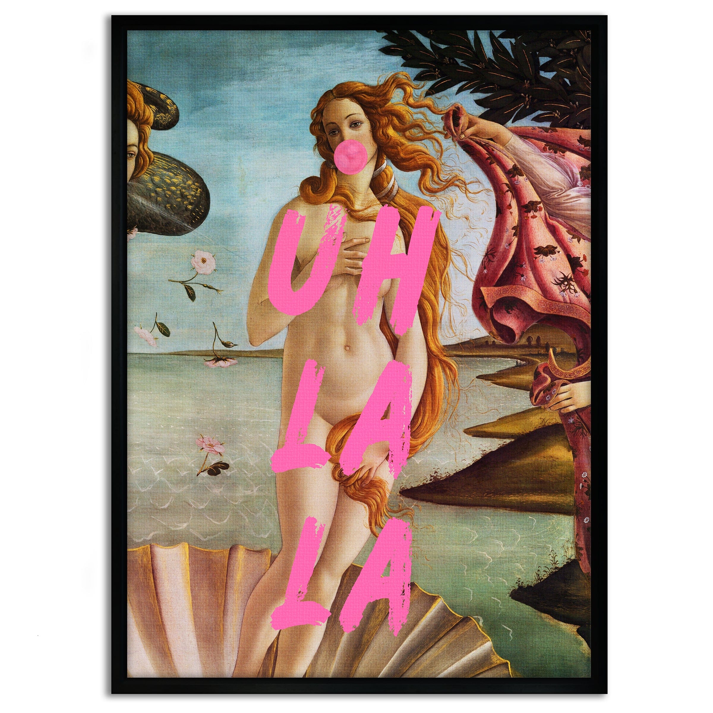 Uh la la - Leinwandbild Quotes SimpleCanvas Canvas