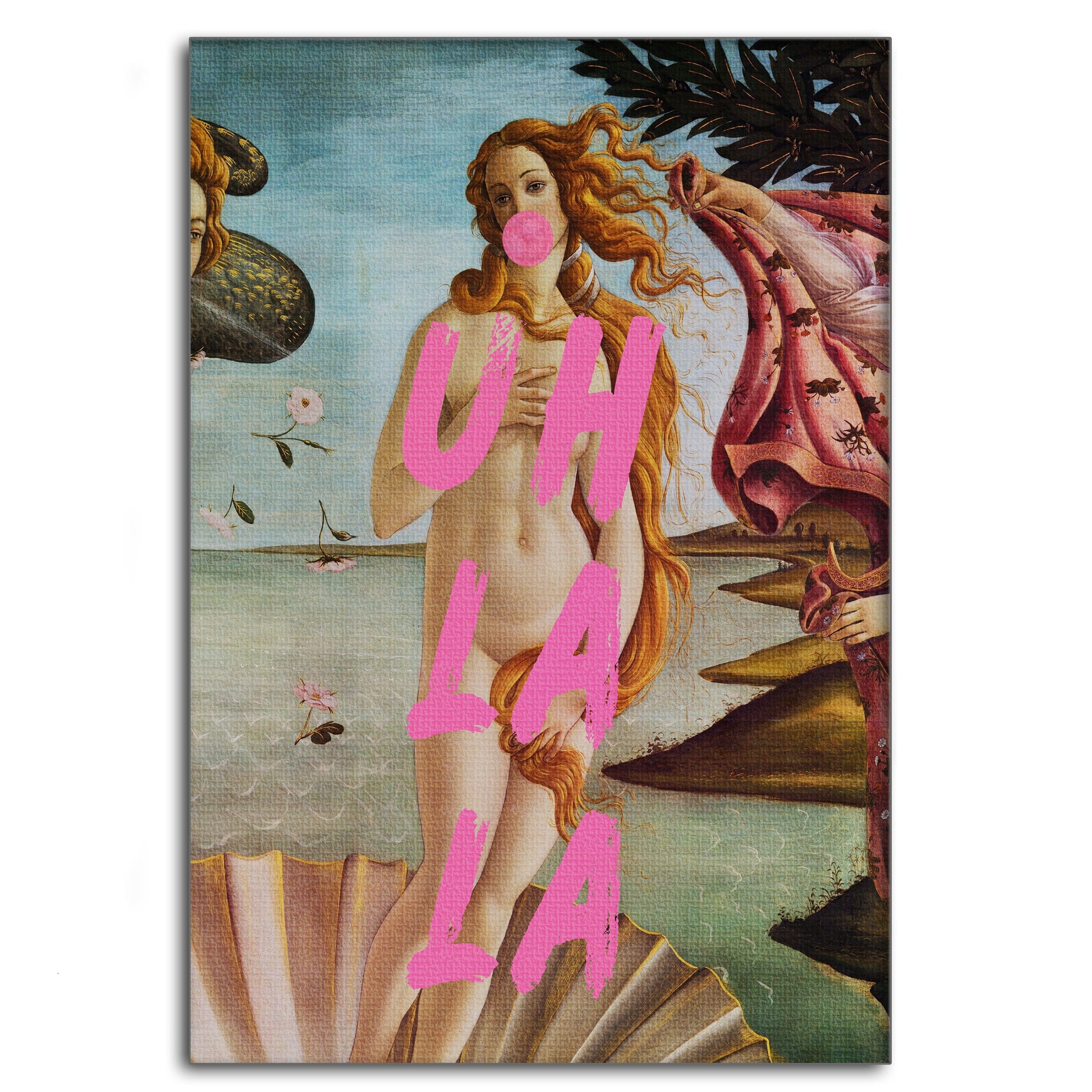 Uh la la - Leinwandbild Quotes SimpleCanvas Canvas