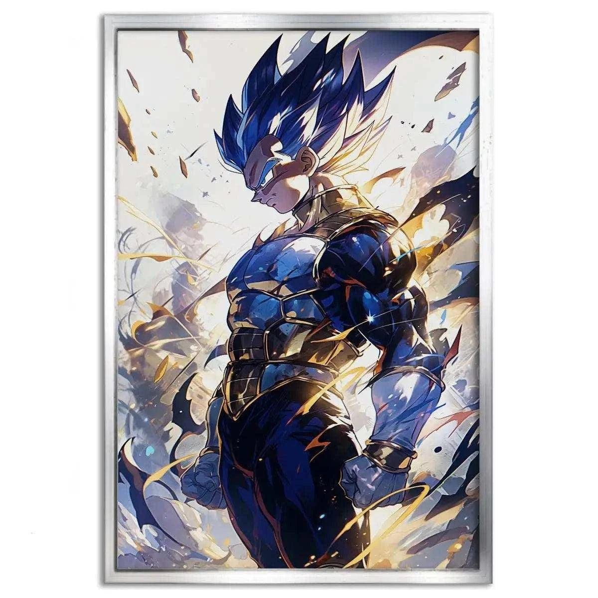 Vegeta Rage - Dragon Ball - Anime Leinwandbild SimpleCanvas Canvas