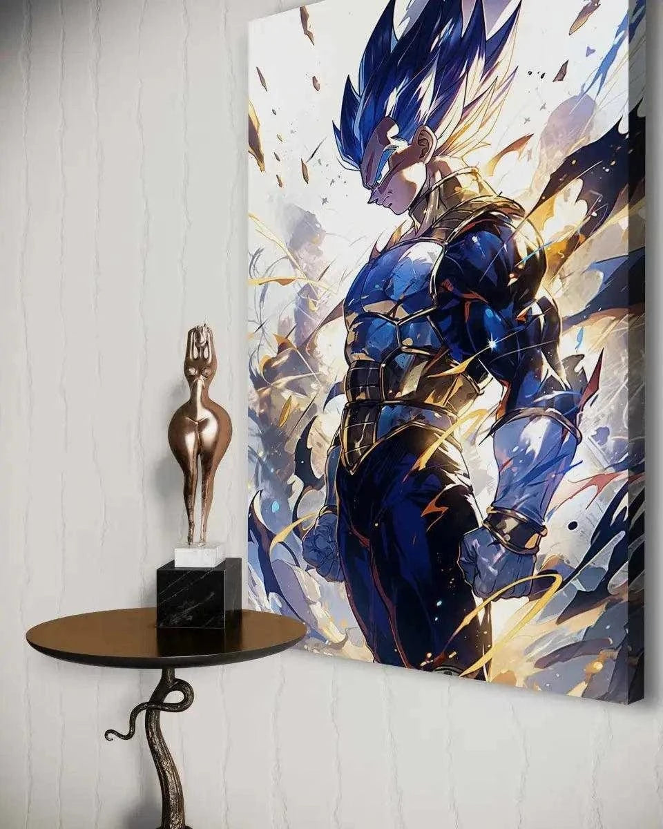 Vegeta Rage - Dragon Ball - Anime Leinwandbild SimpleCanvas Canvas