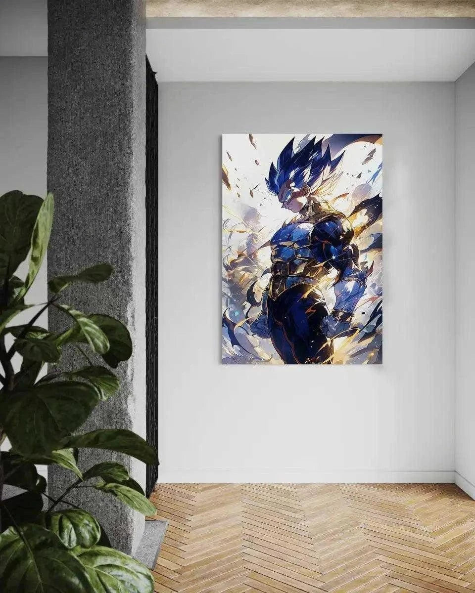 Vegeta Rage - Dragon Ball - Anime Leinwandbild SimpleCanvas Canvas