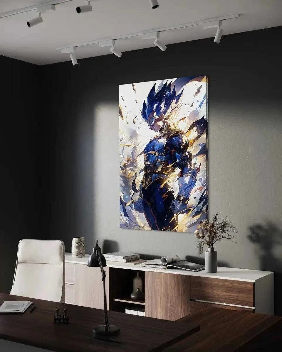 Vegeta Rage - Dragon Ball - Anime Leinwandbild SimpleCanvas Canvas