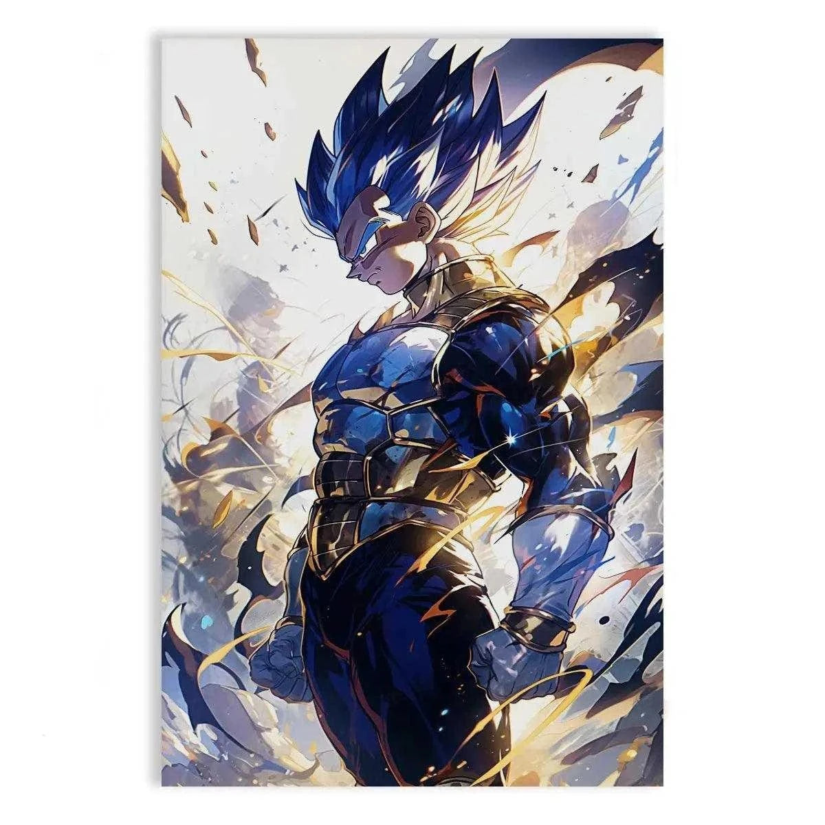 Vegeta Rage - Dragon Ball - Anime Leinwandbild SimpleCanvas Canvas