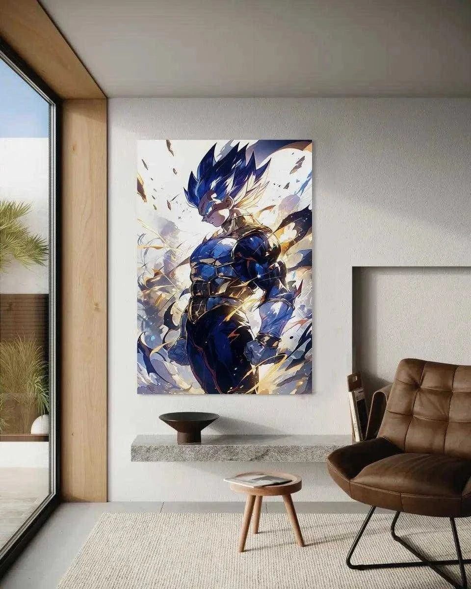 Vegeta Rage - Dragon Ball - Anime Leinwandbild SimpleCanvas Canvas