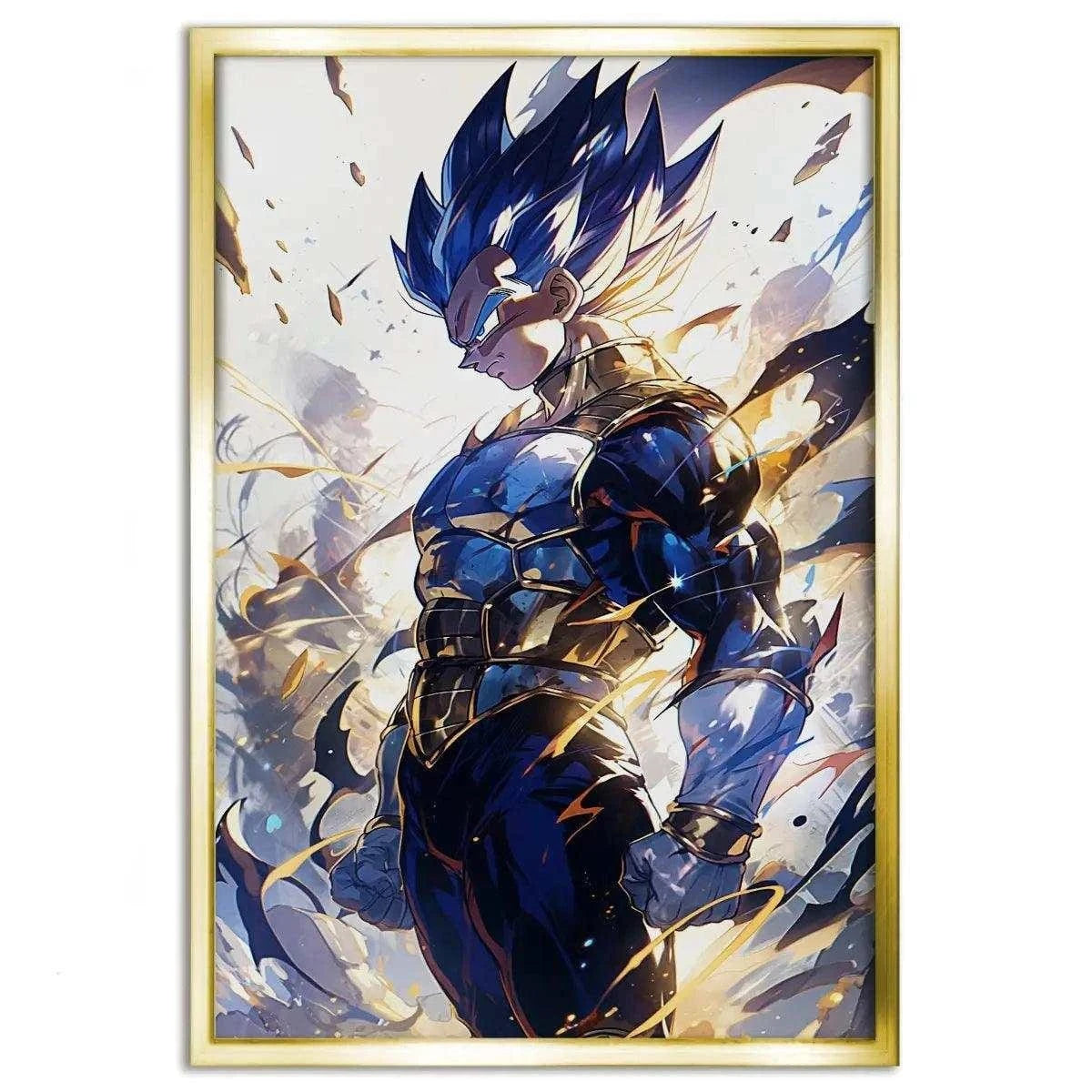 Vegeta Rage - Dragon Ball - Anime Leinwandbild SimpleCanvas Canvas