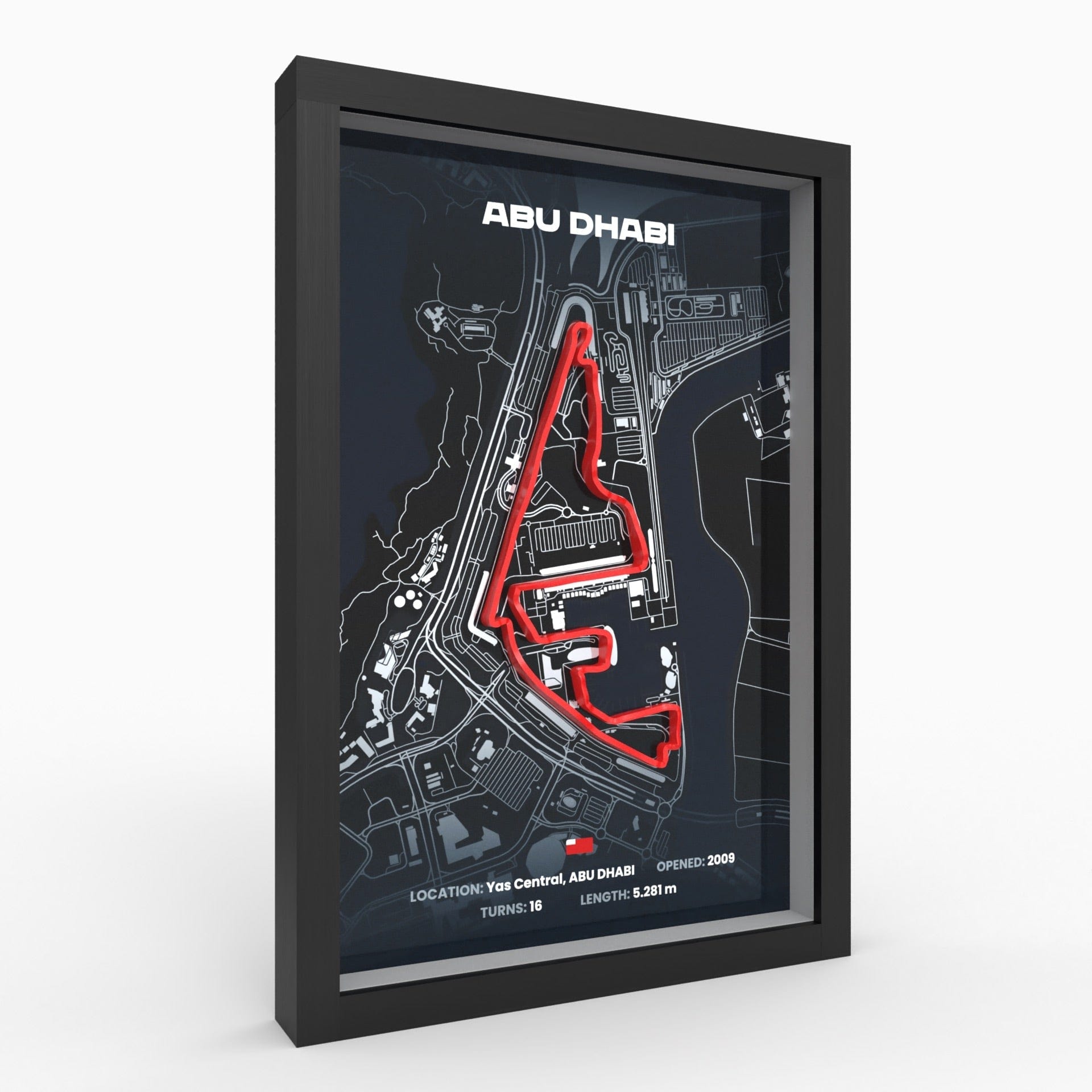 Yas Marina Circuit AP10 Studios UG Frame Original / A4