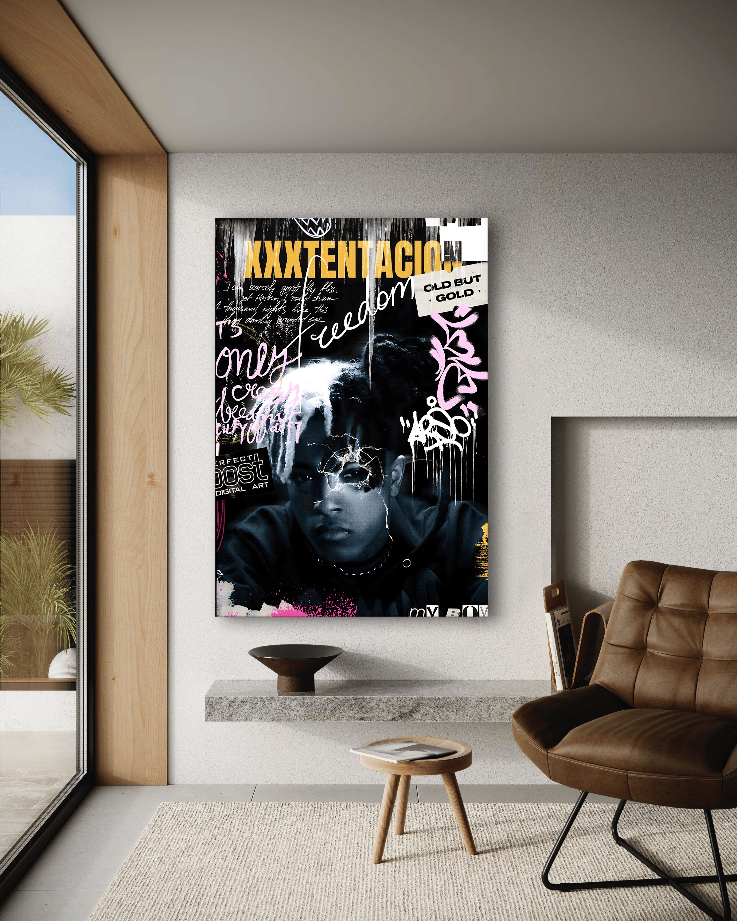 You are not alone - Leinwandbild Pop Art/Street Art HeryKurni Canvas