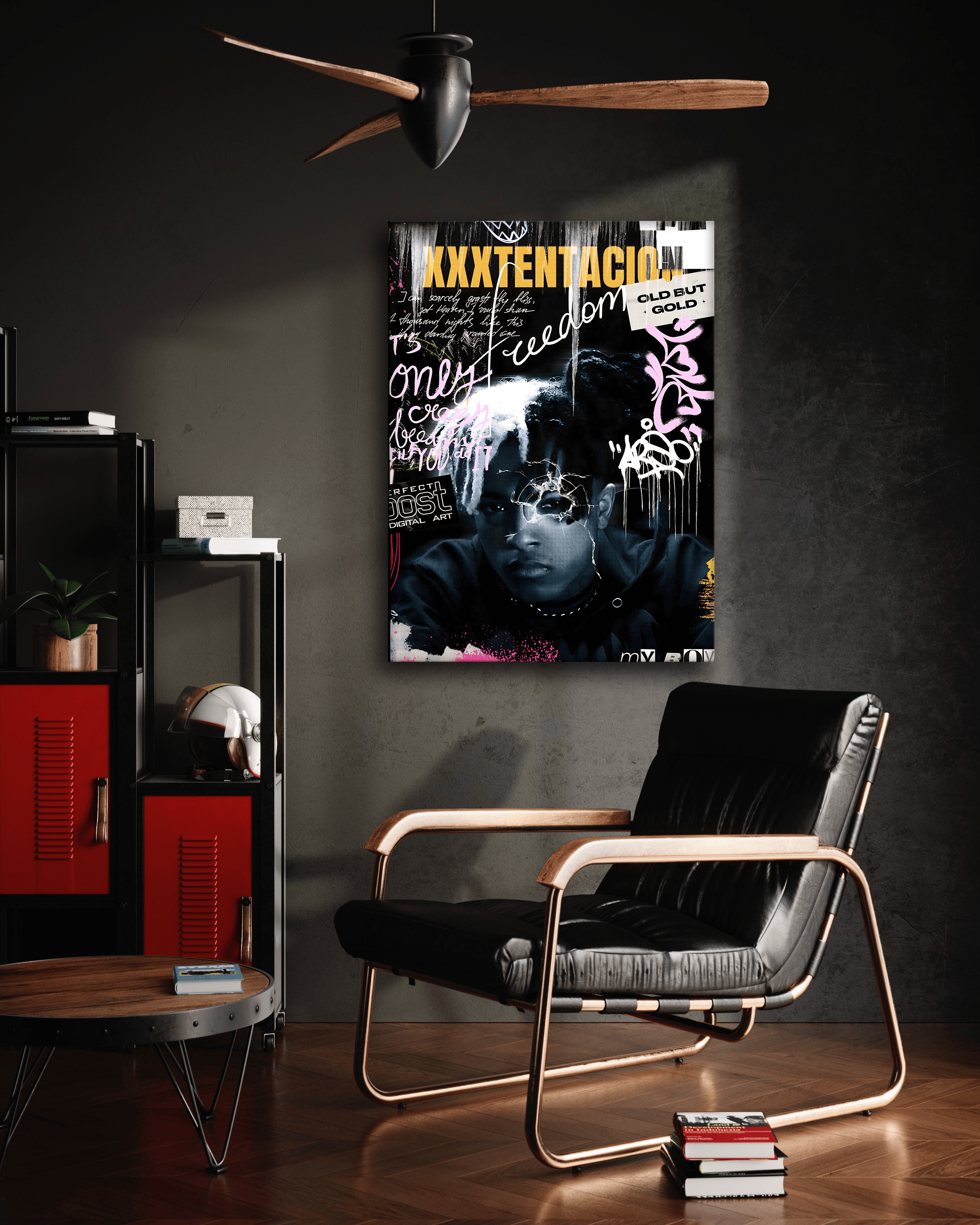 You are not alone - Leinwandbild Pop Art/Street Art HeryKurni Canvas