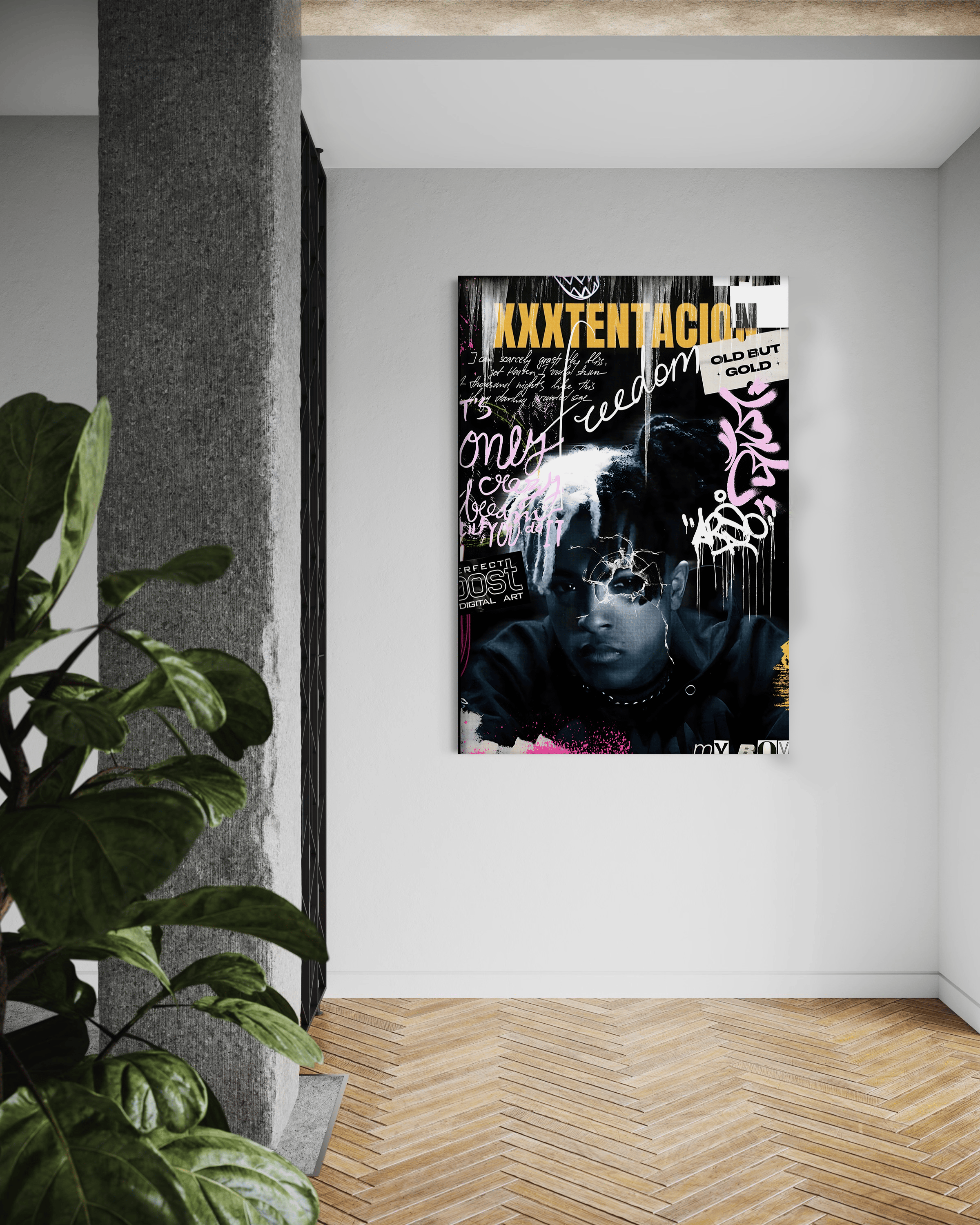You are not alone - Leinwandbild Pop Art/Street Art HeryKurni Canvas