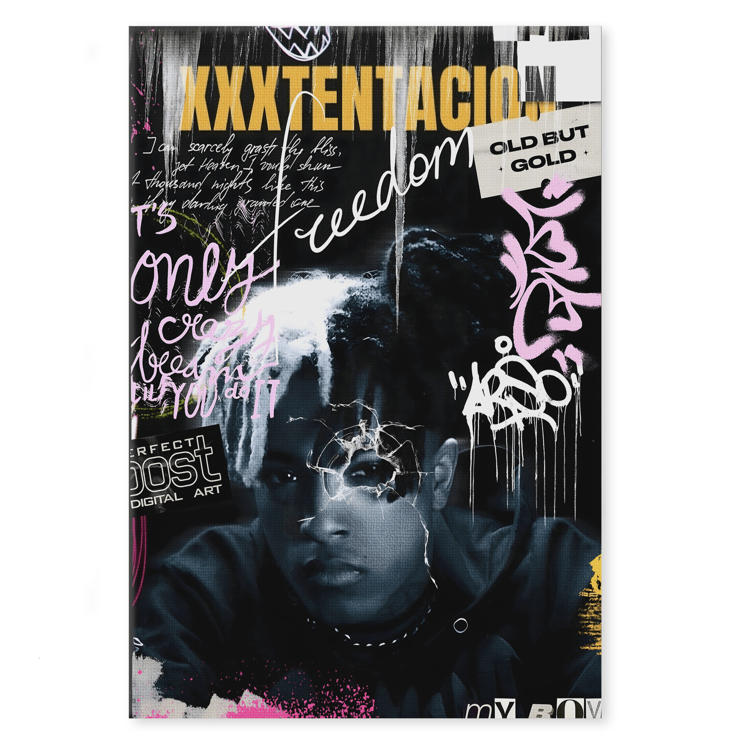 You are not alone - Leinwandbild Pop Art/Street Art HeryKurni Canvas