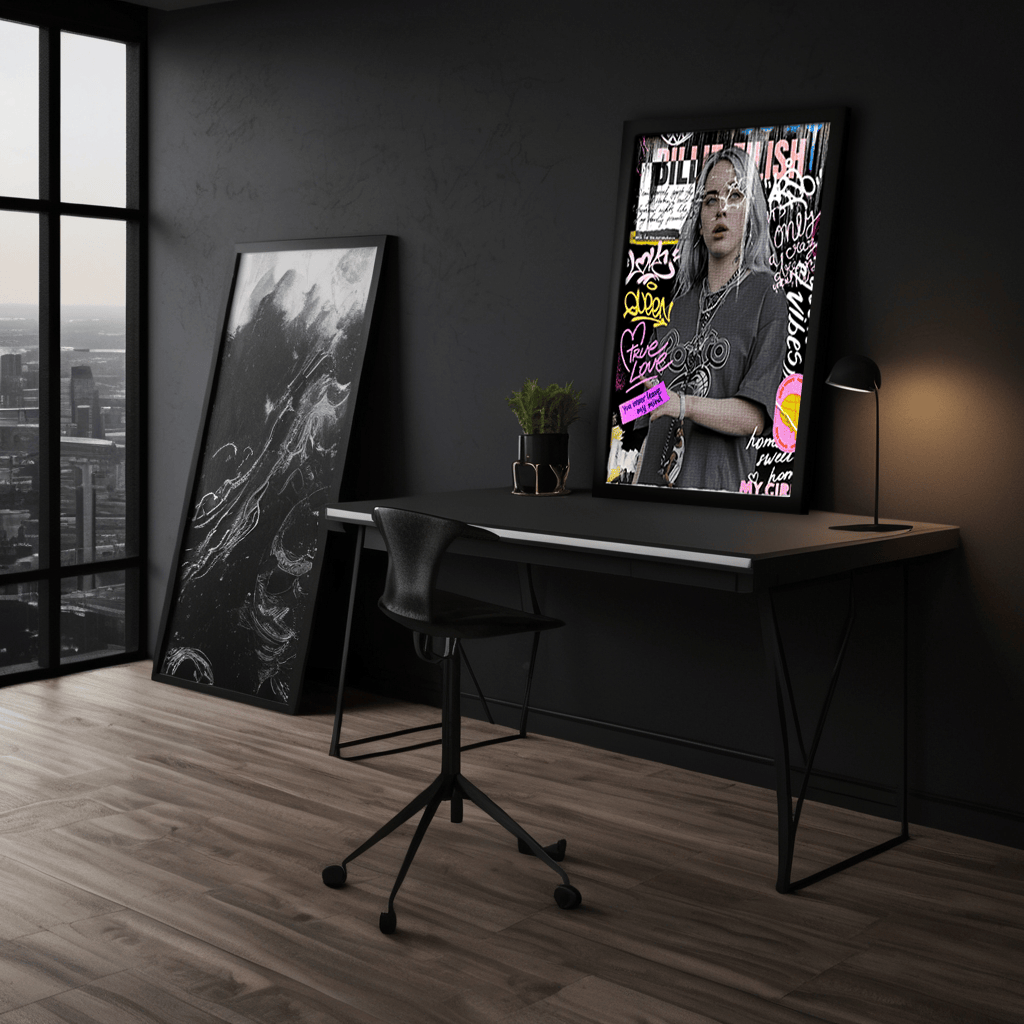 You never leave - Leinwandbild Pop Art/Street Art HeryKurni Canvas