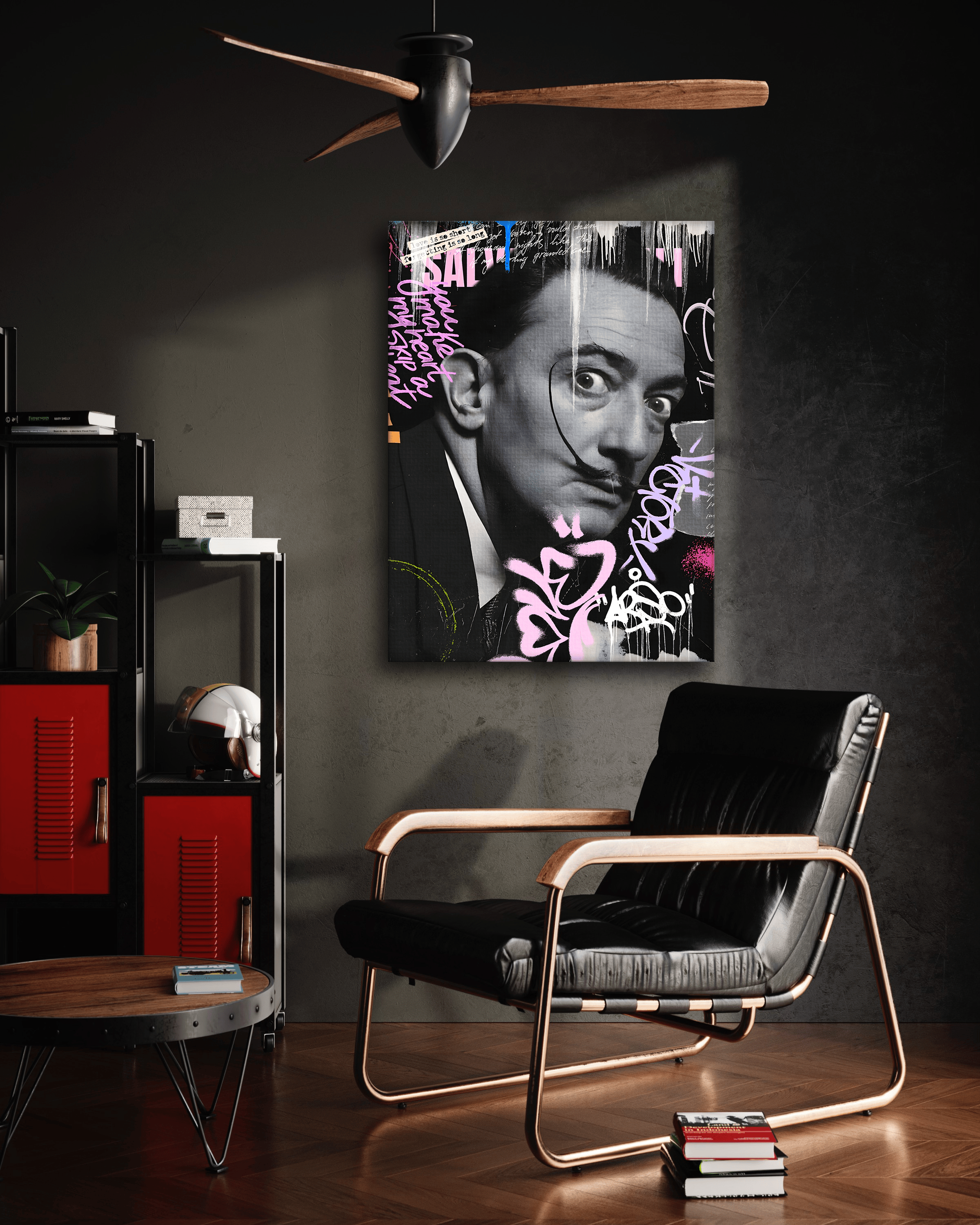 You see me - Leinwandbild Pop Art/Street Art HeryKurni Canvas