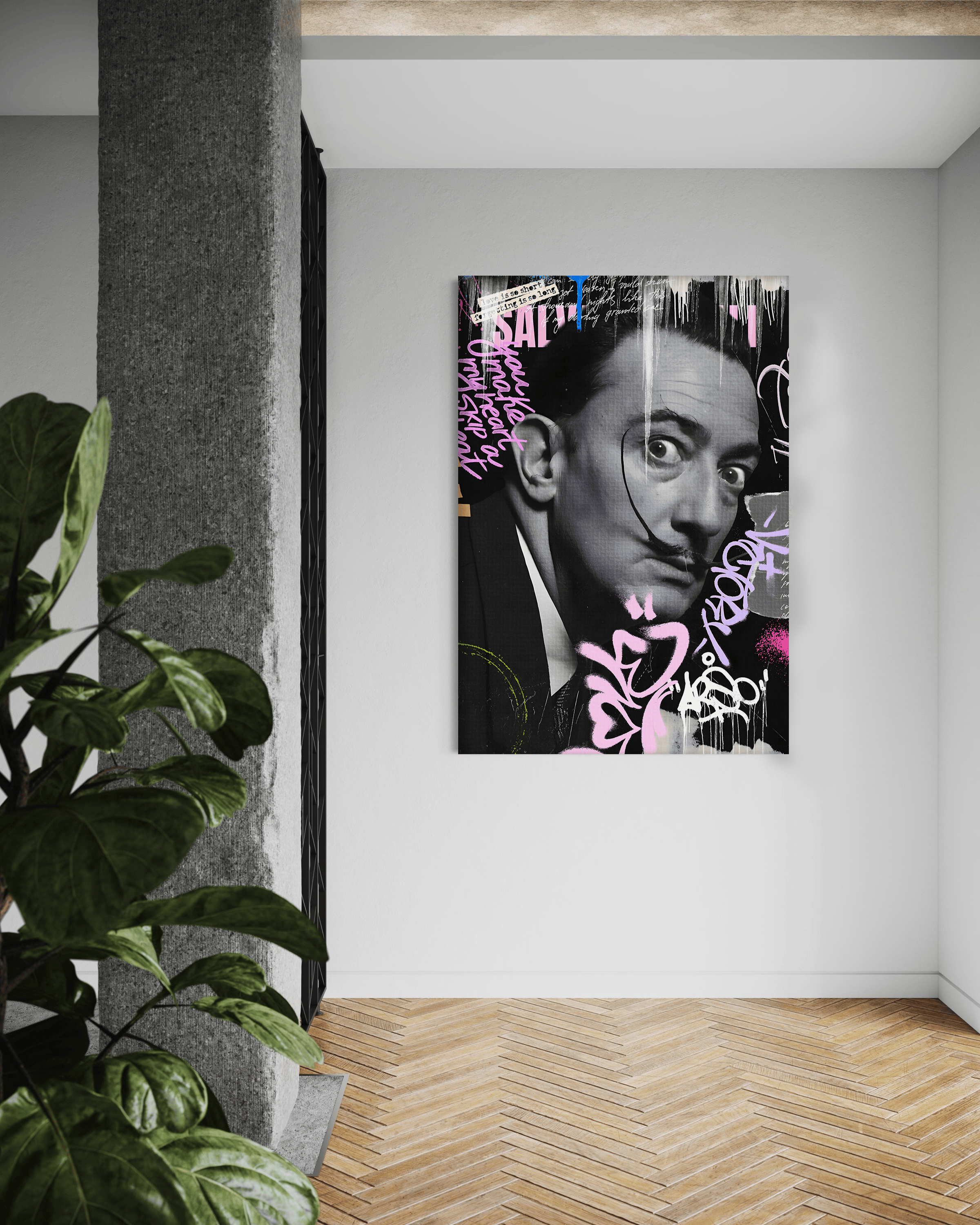 You see me - Leinwandbild Pop Art/Street Art HeryKurni Canvas