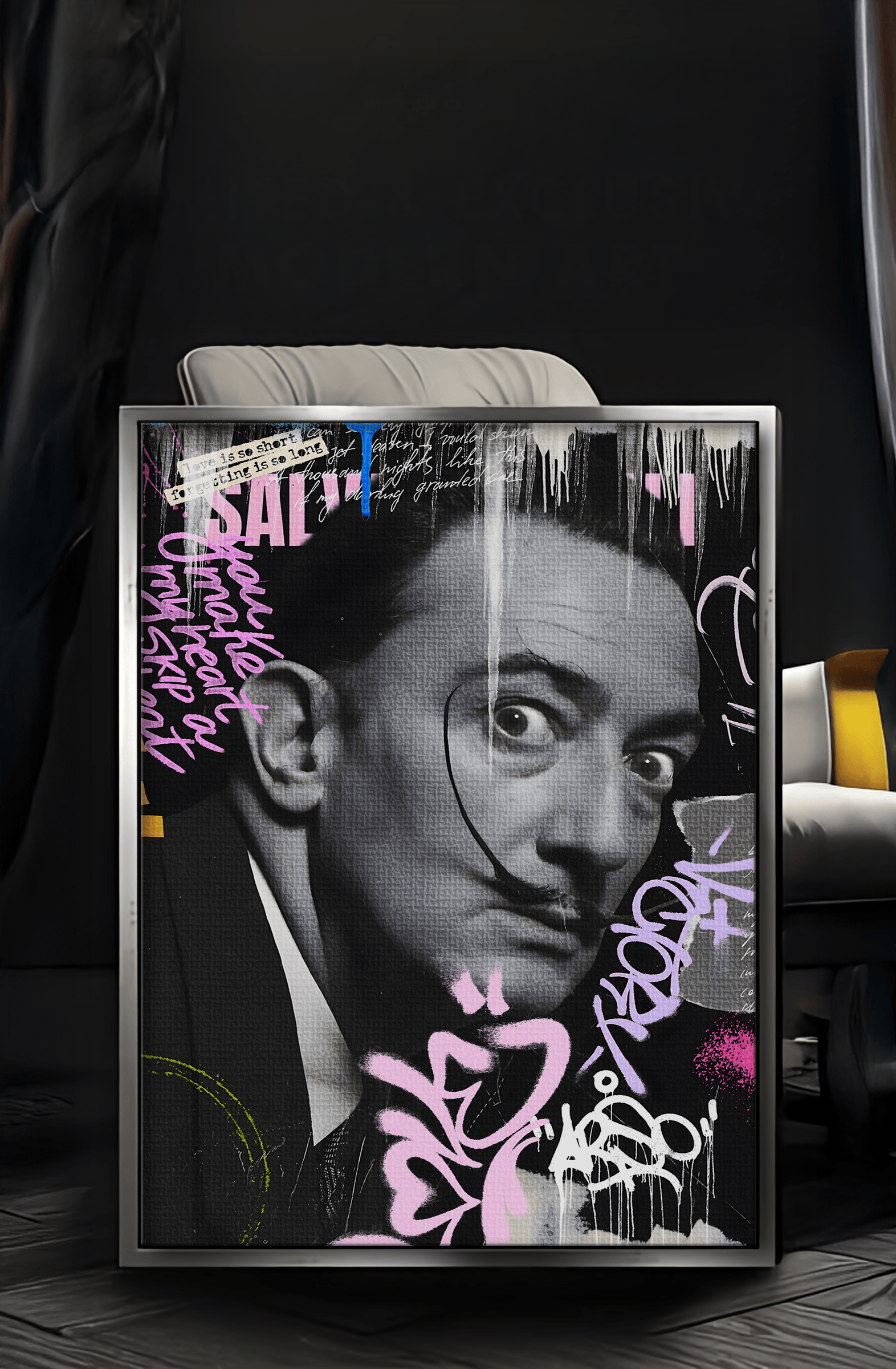 You see me - Leinwandbild Pop Art/Street Art HeryKurni Canvas